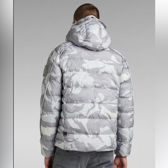 Men’s G-Star Raw Whistler Padded Hooded Jacket - Picture 4 of 5